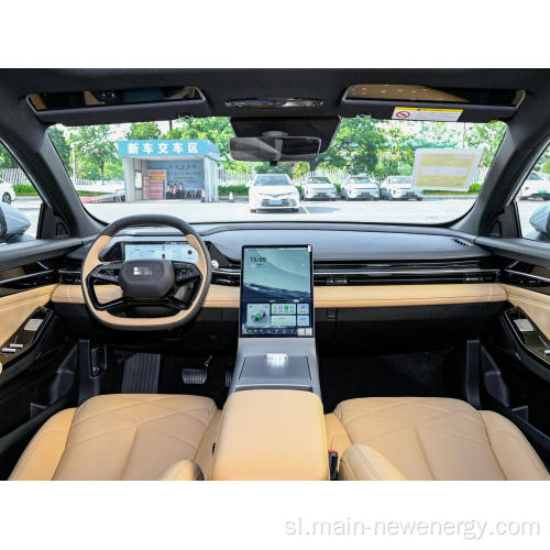 2023 Nov model visokozmogljiv luksuzni hibridni hitri električni avtomobilski limuzina MNYH-L6 EV
